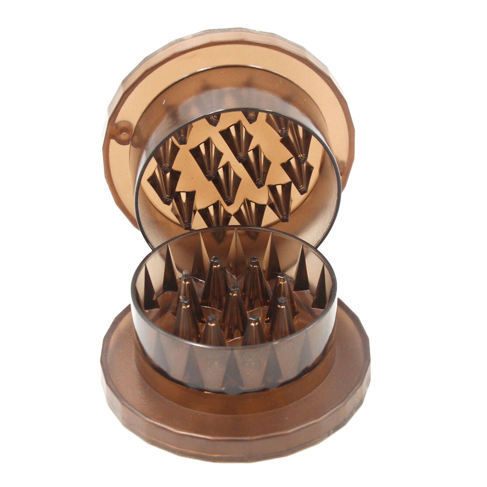 Plastic Pellets Fishing Bait Crusher Boilie Grinder Box Fodder Tool Brown