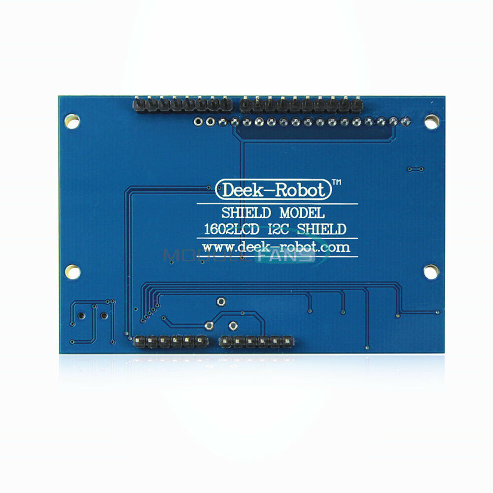 1602 LCD Shiled IIC I2C MCP23017 5 keypad Adjustable For Arduino Raspberry Pi B+