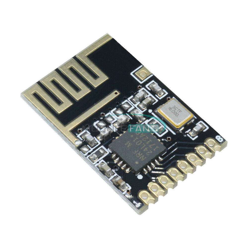 5Pcs Mini NRF24L01+ SMD 1.27MM wireless transceiver module tiny Size Arduino NEW