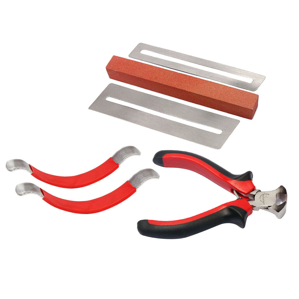Guitar Clean Polish Professional Luthier Tools Repair Kit Fret Cutter Wire