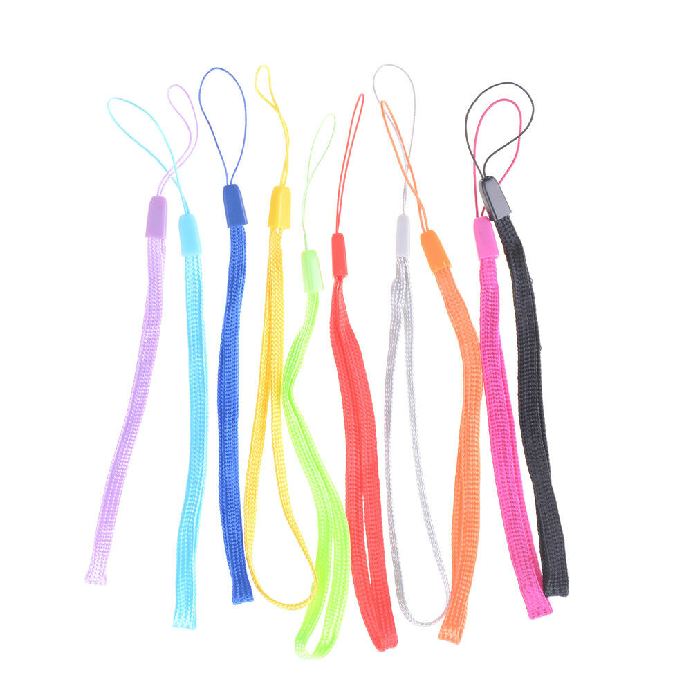 10pcs Hard Lanyard Wrist Strap For Cellphone PSP 3DS DS NDSL Mobile Pho.l8