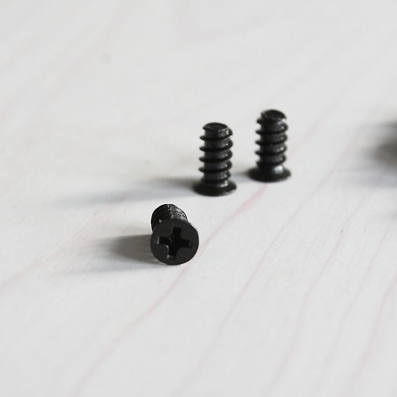 30x Black Computer PC Case Cooling Fan Durable Screw For Fan 60mm 80mm 120mm Pip