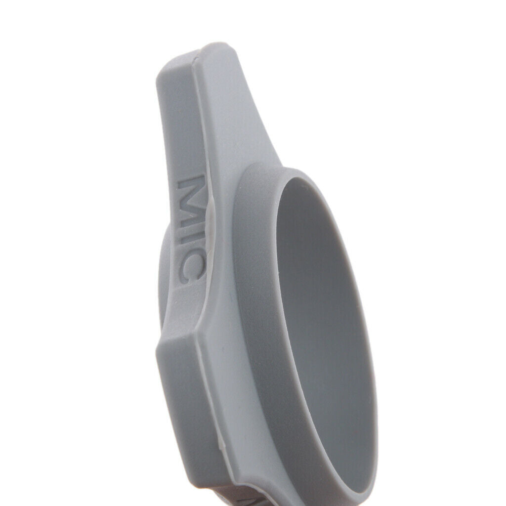 3 Point Microphone Protection Ring Blue + 4 Point Mic Anti-skid Slip Holder Gray