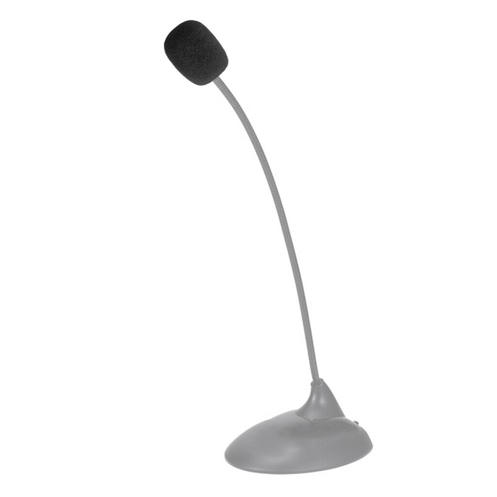 Pack of 10 Practical Microphone Anti-noise Sponge Wind Shield Mic Black