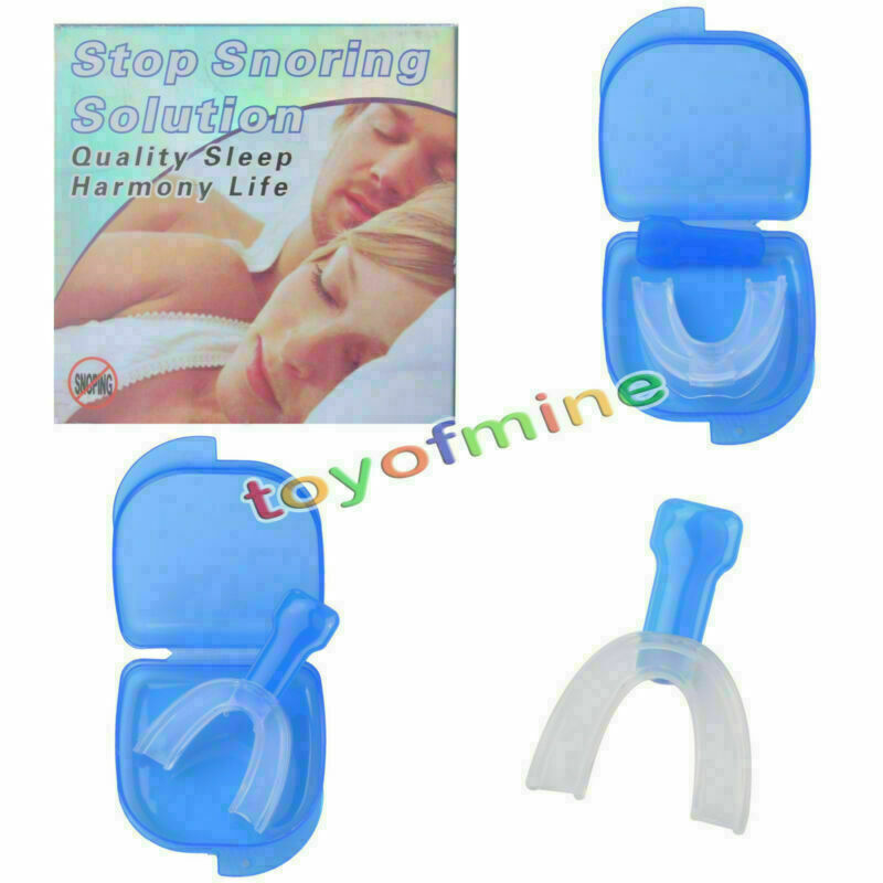 Stop Snoring Mouthpiece Apnea Aid Sleep Bruxism Anti Snore Pure Grind MouthGuard