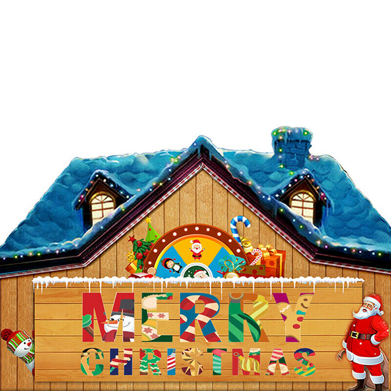 8pcs Christmas Decorations Snowman Kitchen Tableware Holder bag Xmas orna.l8