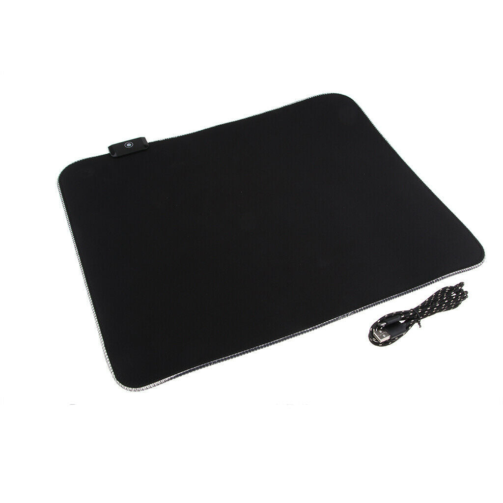 RGB Gaming Mouse Pad, Large Soft LED Extended Mouse pad (9 Lighting Modes),