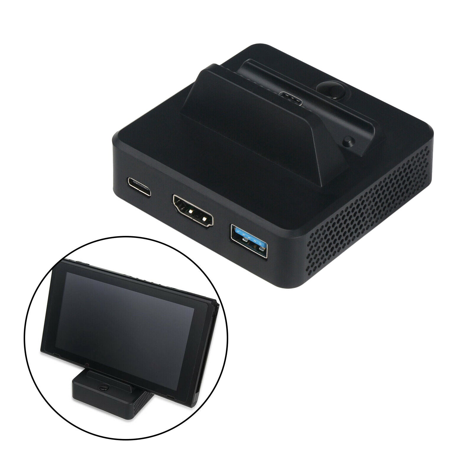 TNS-1828 Video Converter Dock   TV Adapter Charger for  Switch