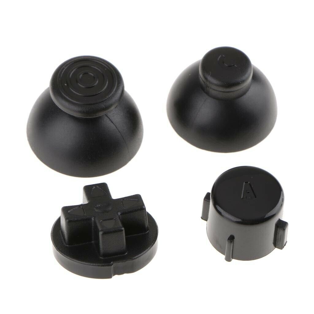 2 Sets Replacement Handle Button Keys Caps Set for   NGC Controller
