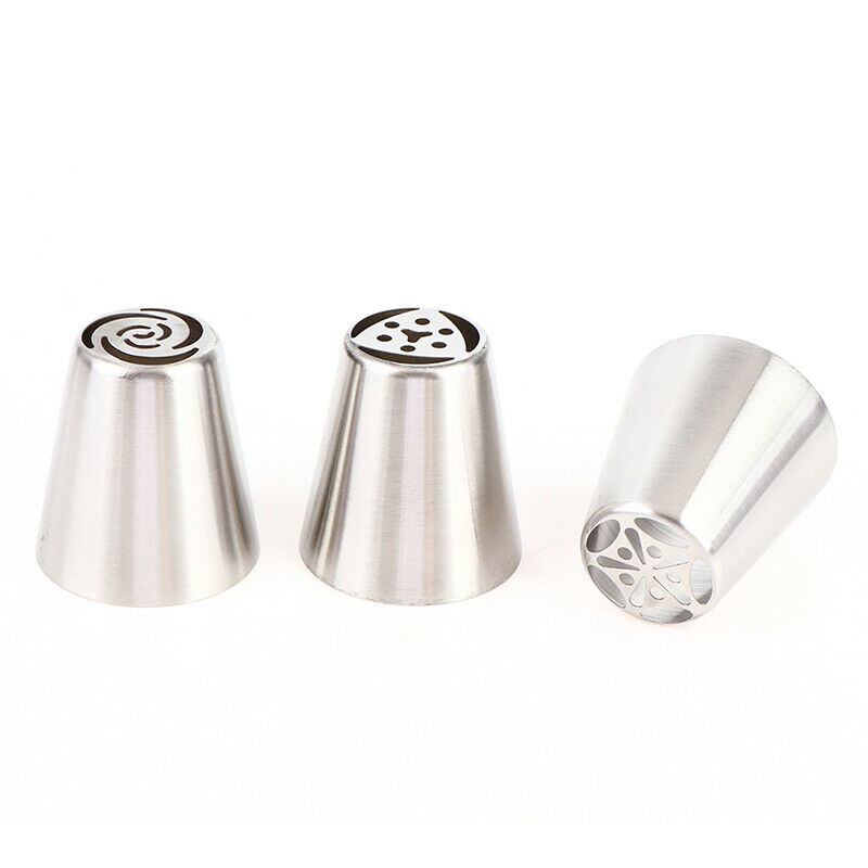 7Pcs Tulip Flower Cake Pastry Nozzles DIY Baking Tools Fondant Cake DecoratiBDA