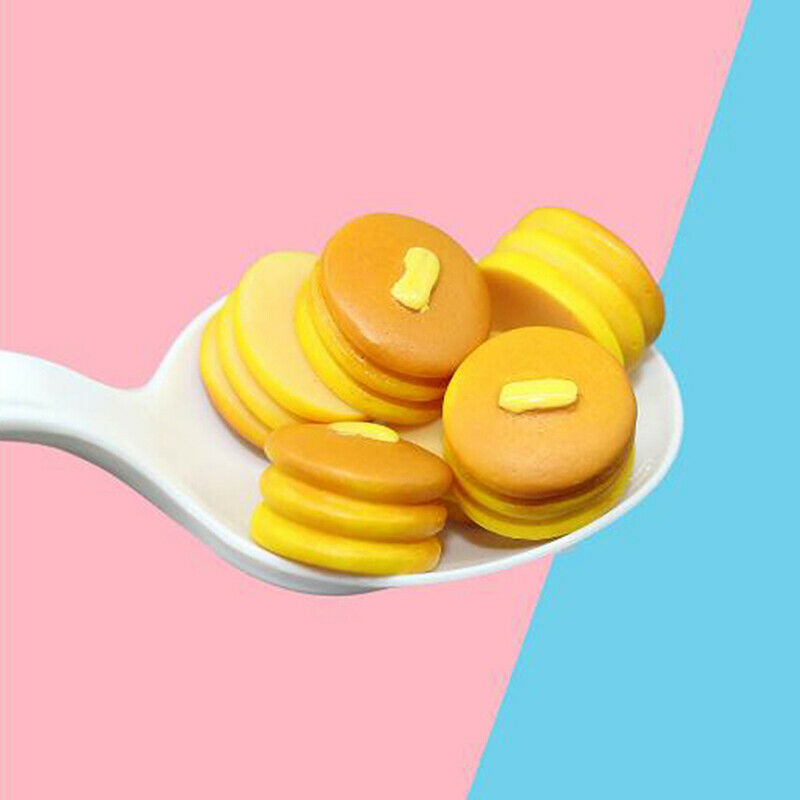 10pc New Simulation Mini Causeway Biscuit DIY Decor Accessories Pretend T.l8