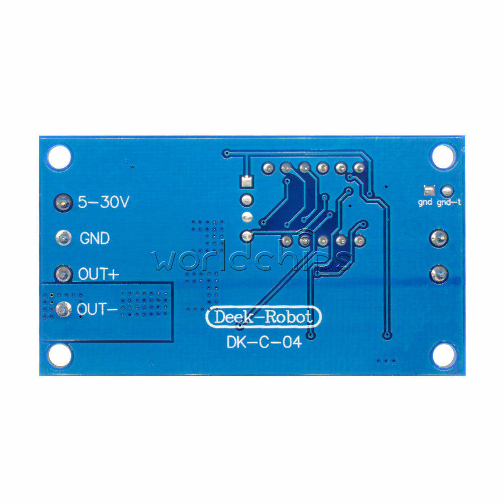 Dual MOS 5-36V Control Delay Relay Trigger Cycle Timing 12V 24V On/ Off Switch