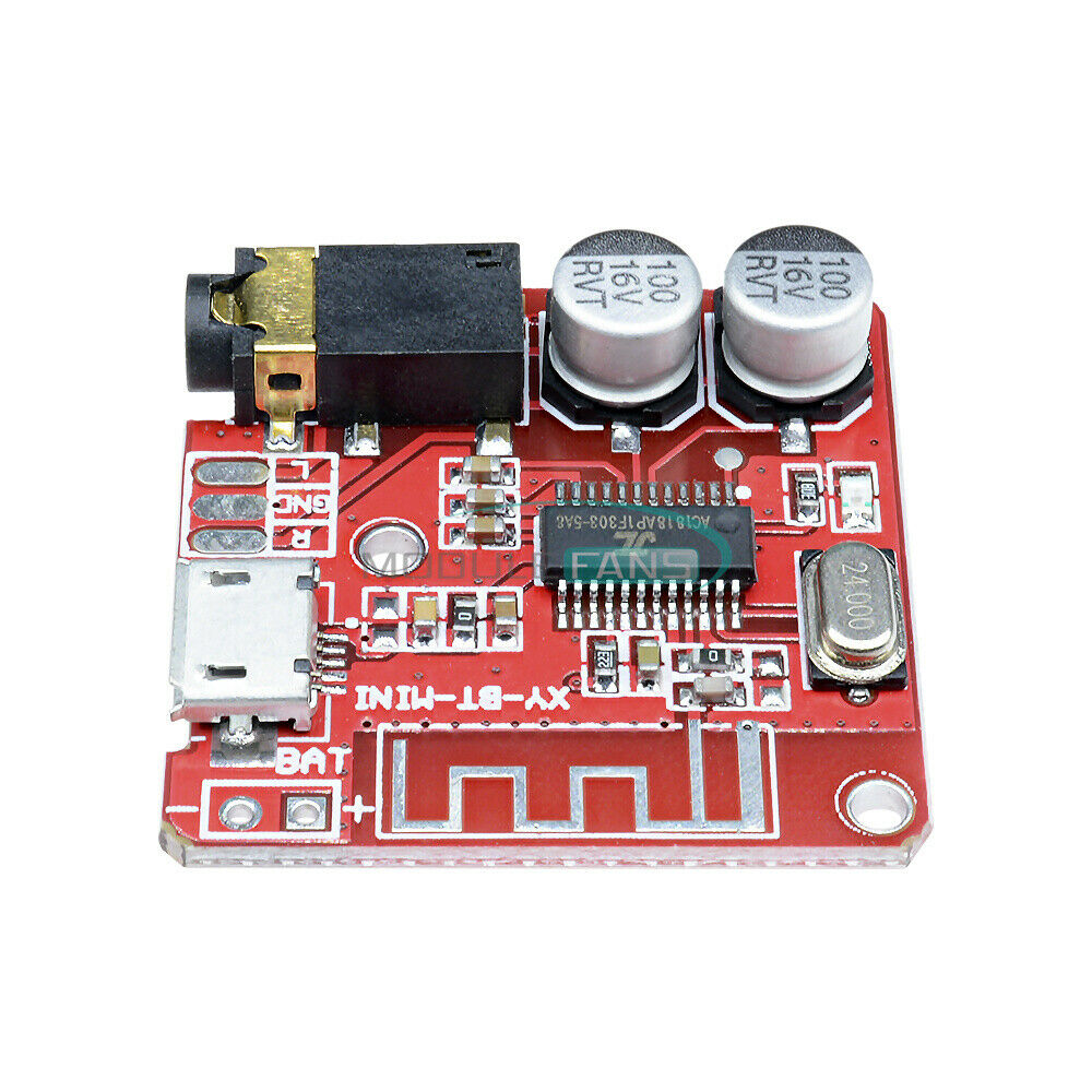 10PCS 3.7V-5V Mini Bluetooth 4.1 Audio Receiver MP3 Decoder Amplifier Board