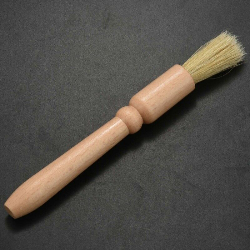 2 Pcs Coffee Grinder Cleaning Brush Wood Dusting Brush for Espresso Stations aZ6