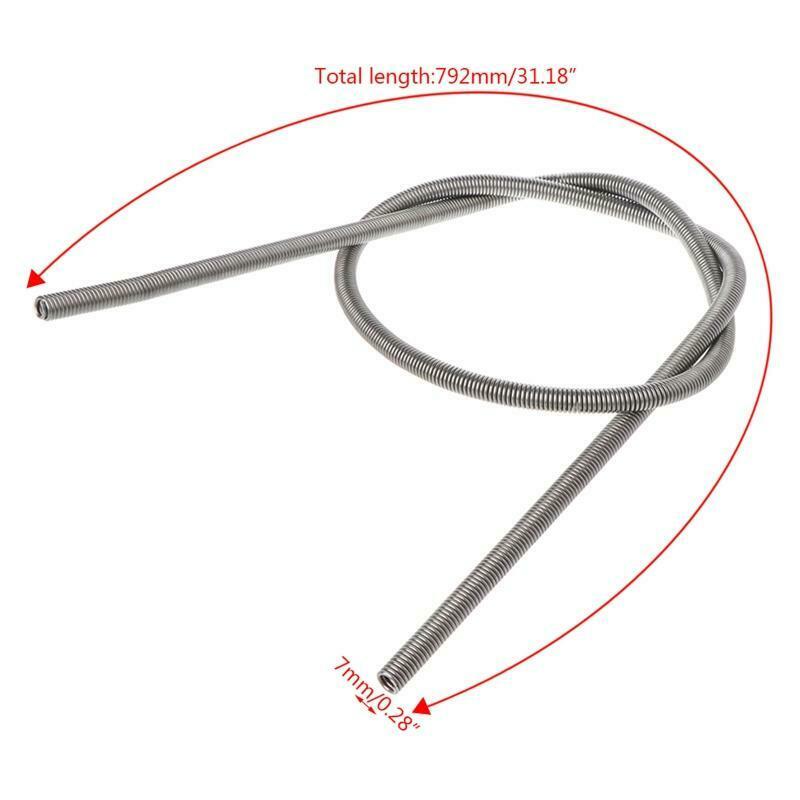1Pcs 7mm Dia 792mm Long 3000W AC220V FeCrAl Kilns Furnaces Casting Heating Coil