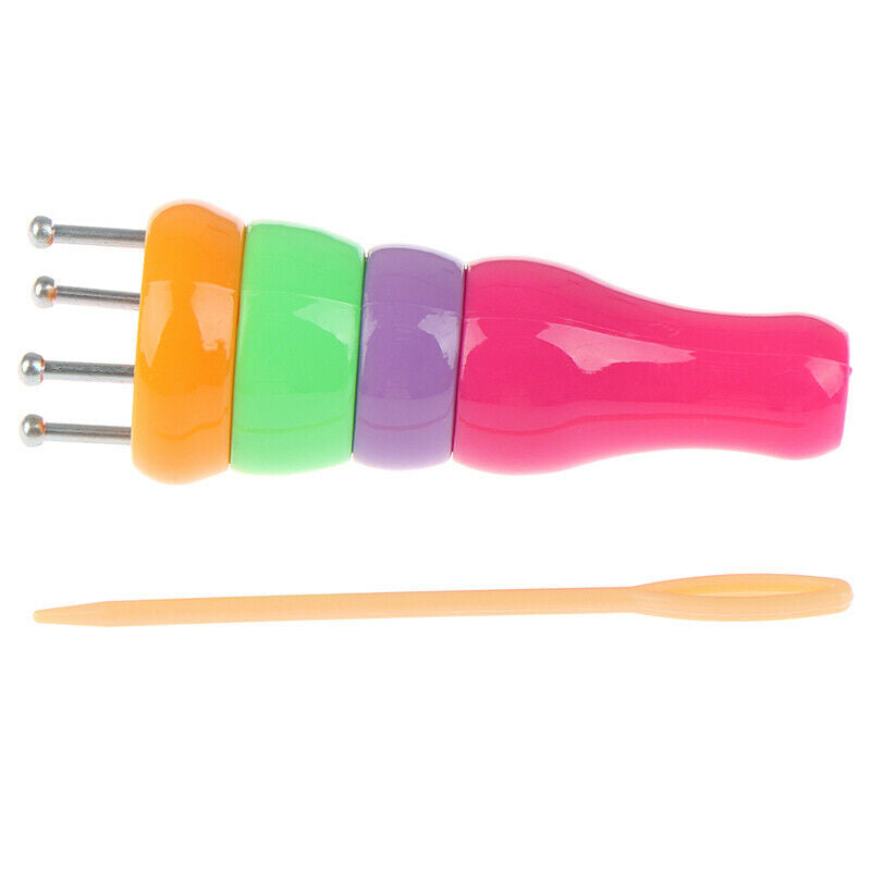 Yarn Wool Knitter Knitting Loom Weaving Rope Braided Maker DIY Weave Sewi.l8