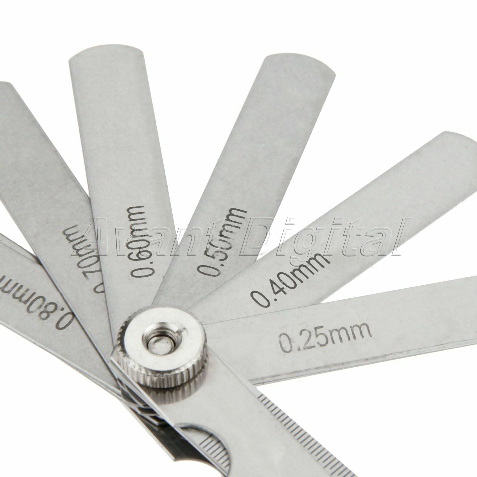14 Blades 0.5mm-1mm Metric Feeler Gauge Check Iespection Measure Hand Tools New