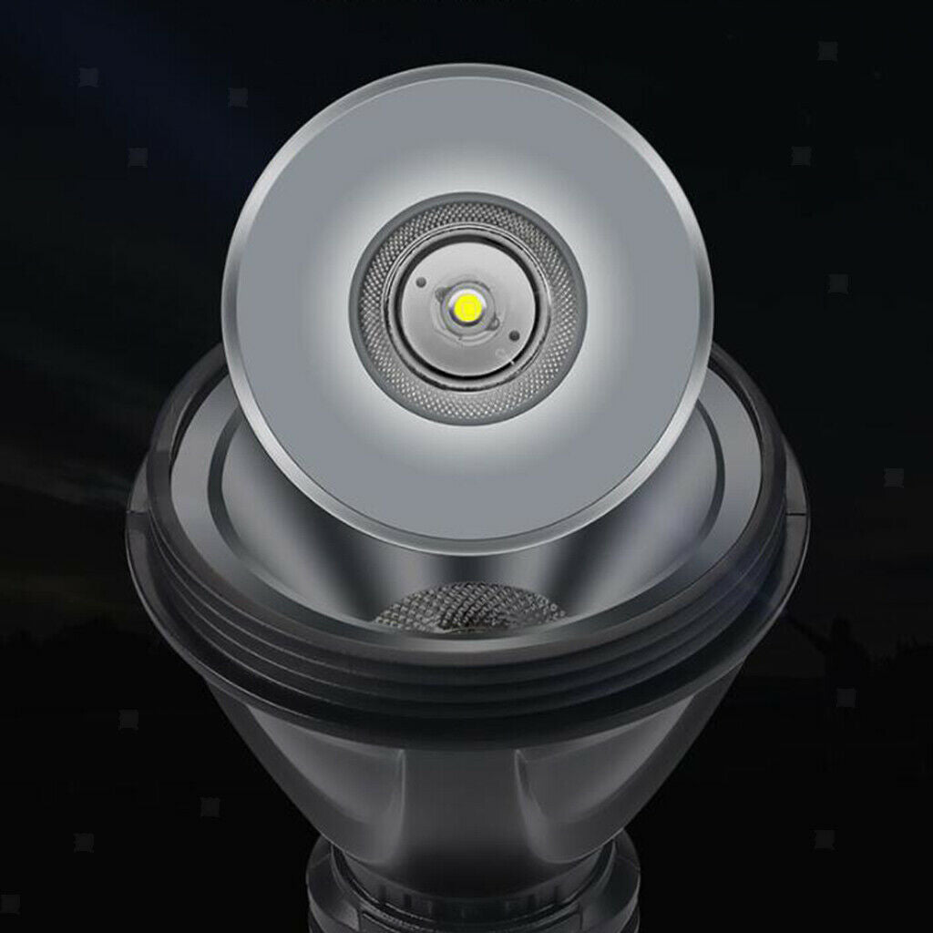 Outdoor LED Torch USB Rechargeable Flashlight Camping Lamp with Side Light