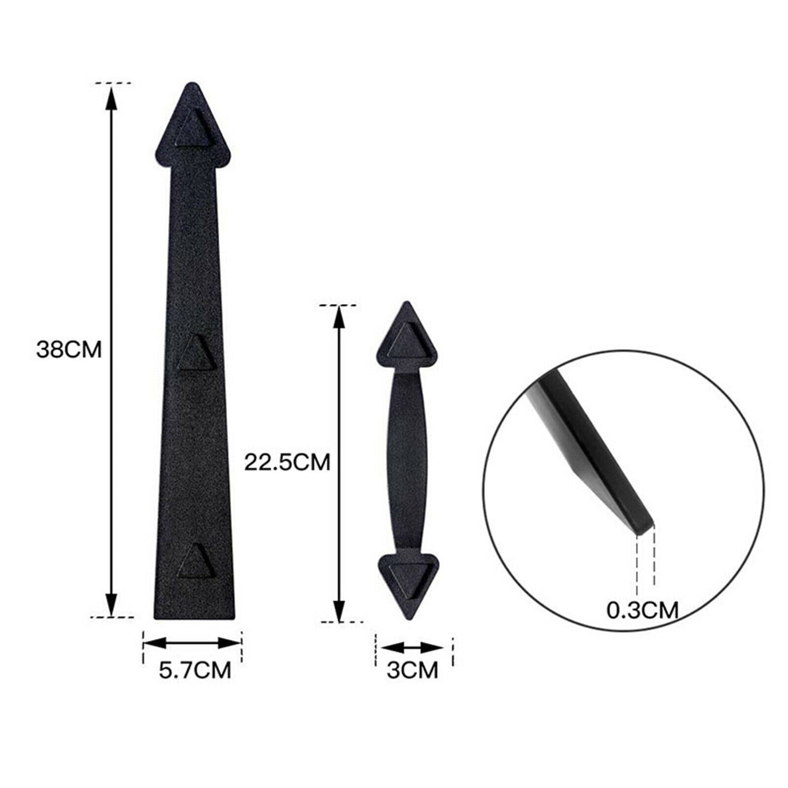 Magnetic Garage Door Accents Handle Hinge Hardware House Kits
