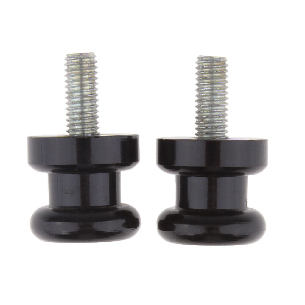 Black M8 Swingarm Spool Slider Stand Bobbin Motorcycle Parts For Yamaha