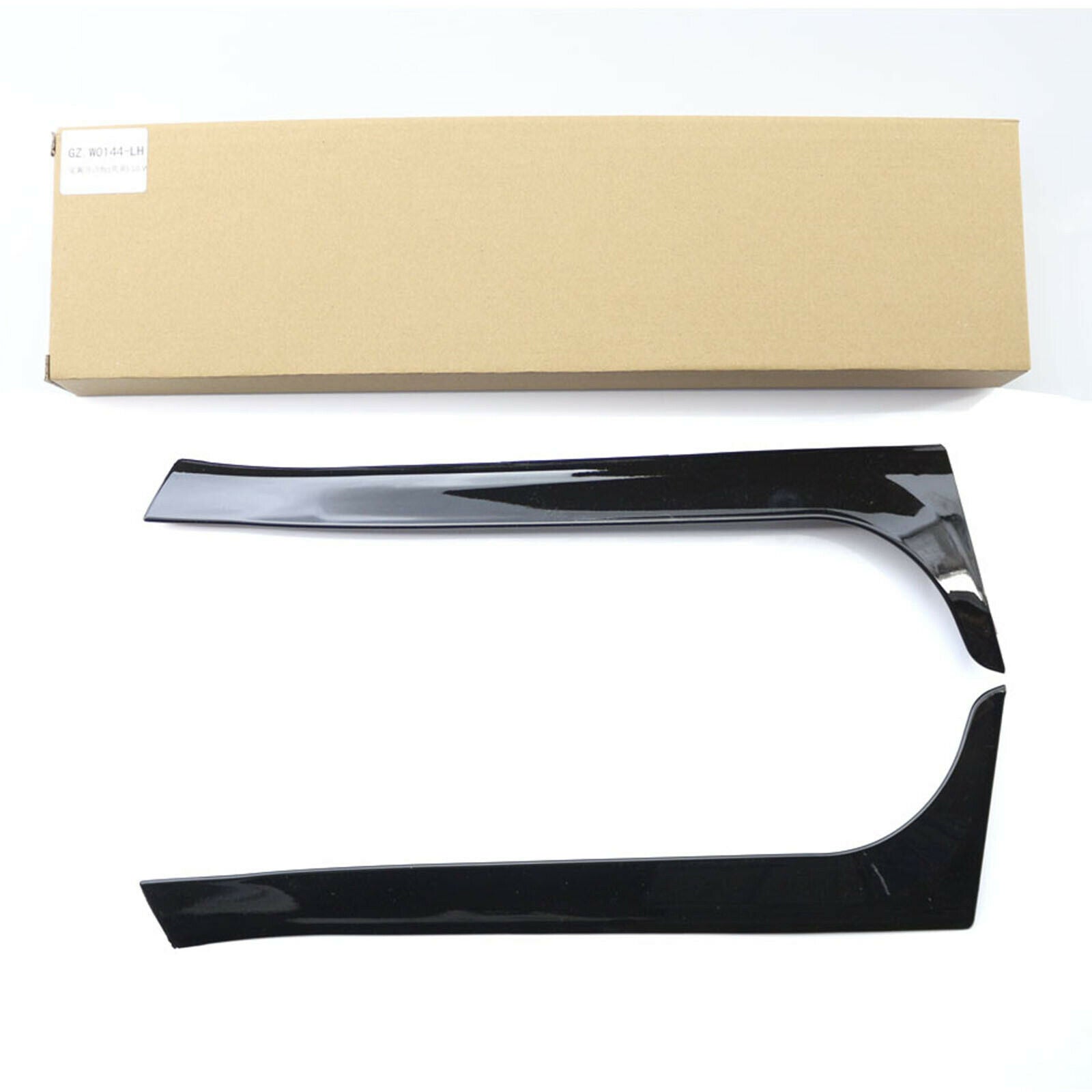 1 Pair Rear Roof Window Side Spoiler Wing for VW Golf 6 MK6 2009 - 2013