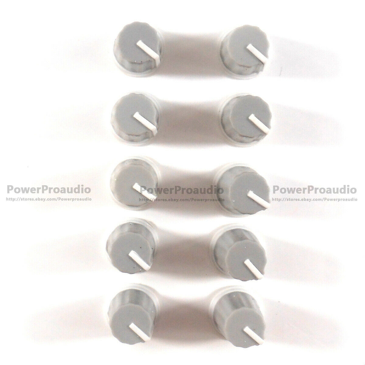 10 X Gray EQ Rotary Knob DAA1176 DAA1305 Gray For Pioneer DJM800 900 2000 NXS