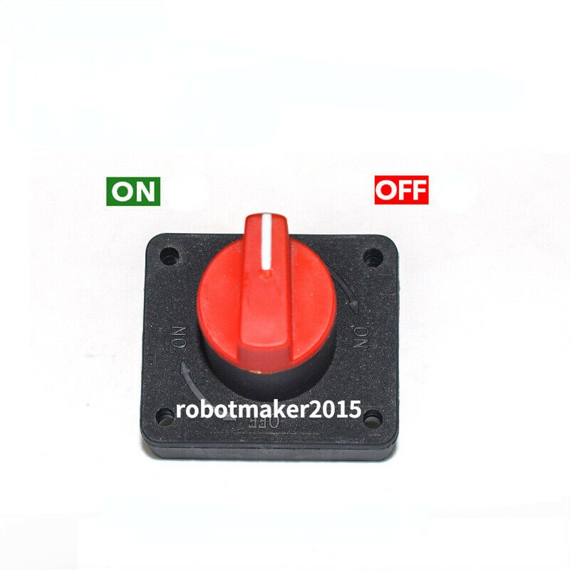 12V 30A/100A Power On/Off Rotate Switch For DIY Car Battery Pwoer Supply