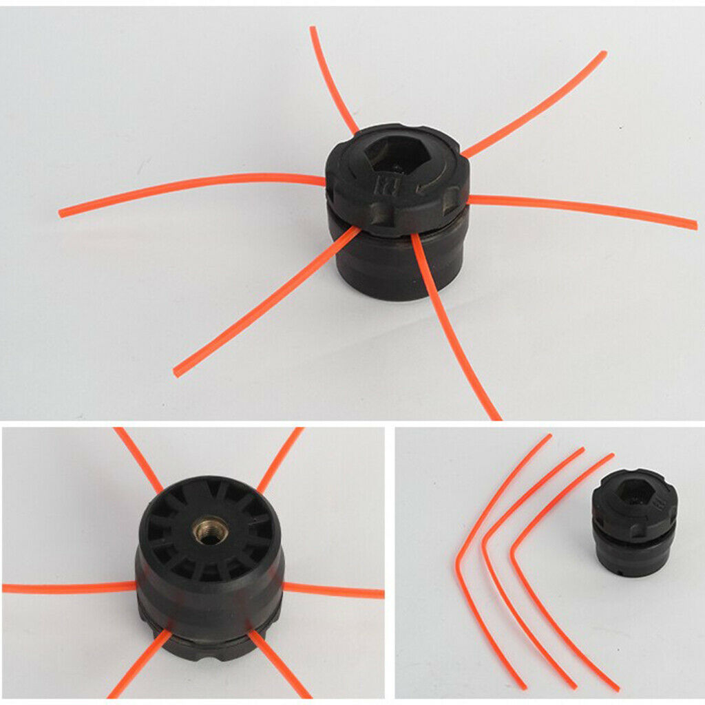 Nylon Cylinder Trimmer Head DURABLE Garden Strimmer Mower Acces High-quality