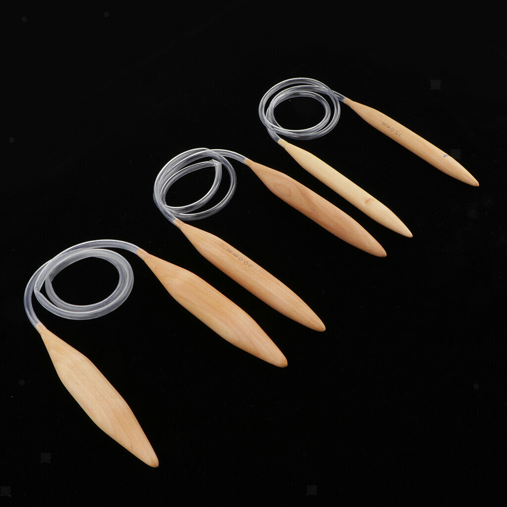 15/20 / 25mm Professional 32 Inch (80cm) Knitting  Tool