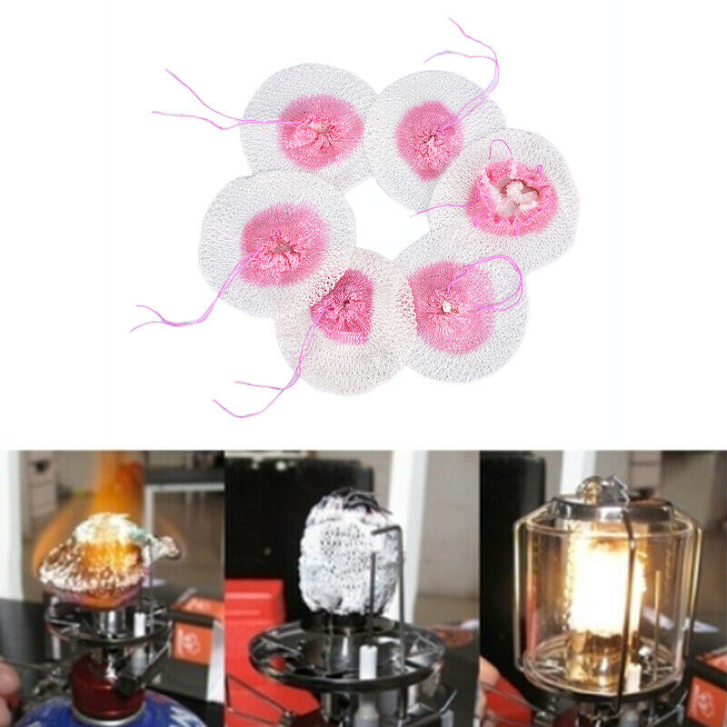 20pcs Lantern Mantles Kerosene Lamp Mantle Paraffin Lamp Gas Lamp Cover camDD