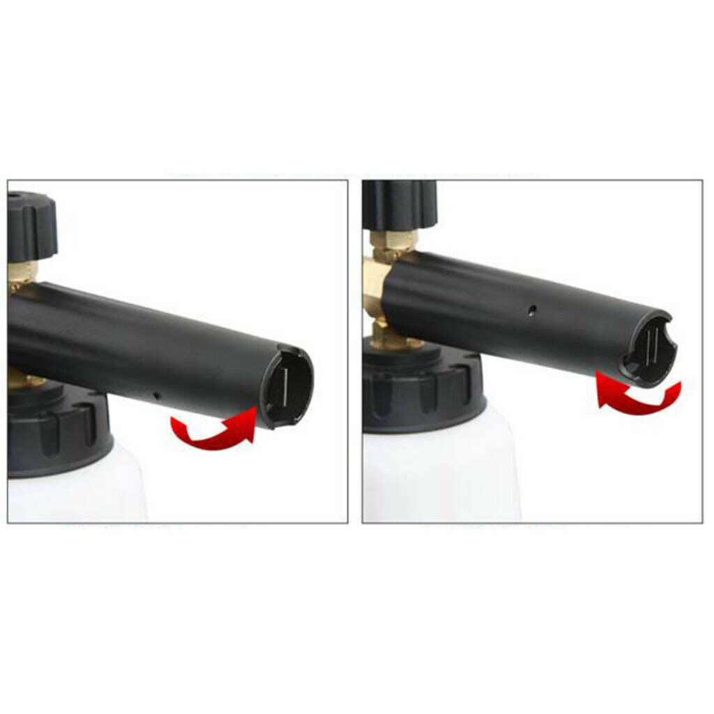 High Pressure Foam  for Car Wash Snow Foam Lance 1/4 Quick Release, 1L