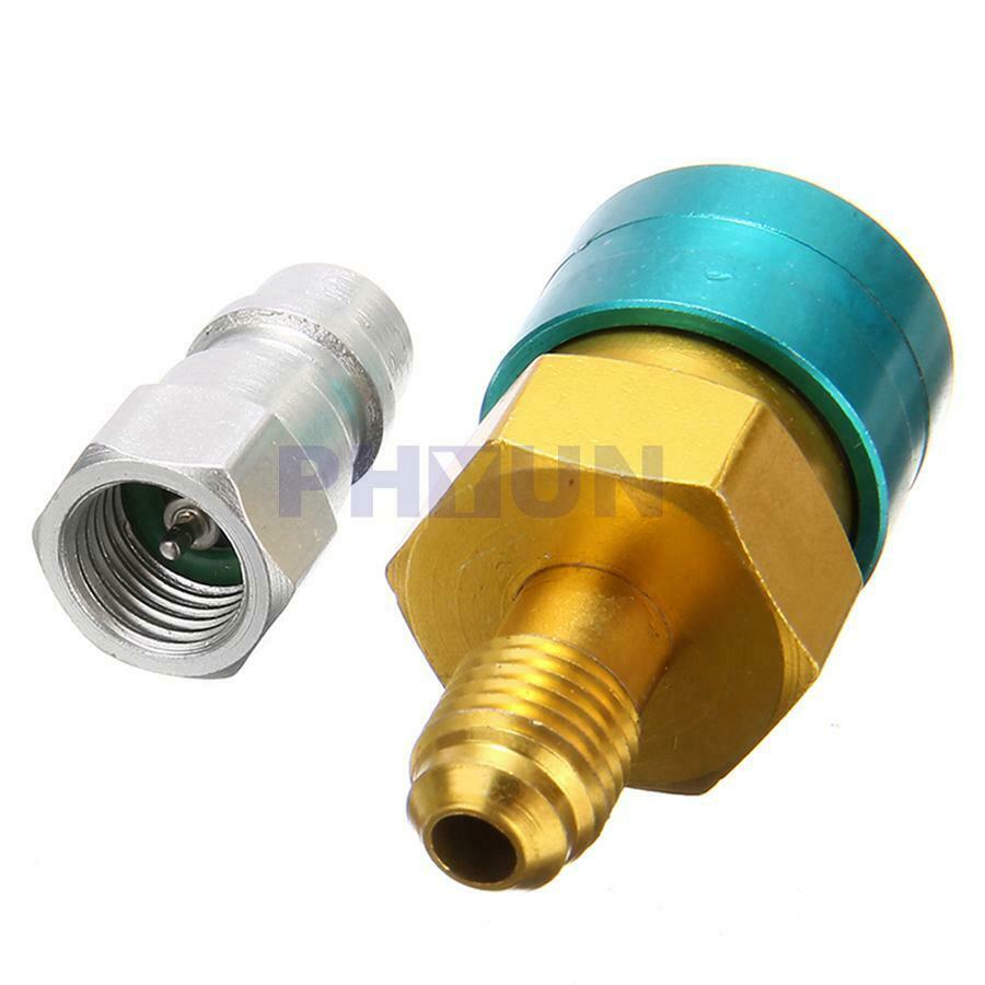1pc Car Air Conditioning Kit R1234YF to R134 ALow Side Quick Coupler Adapter