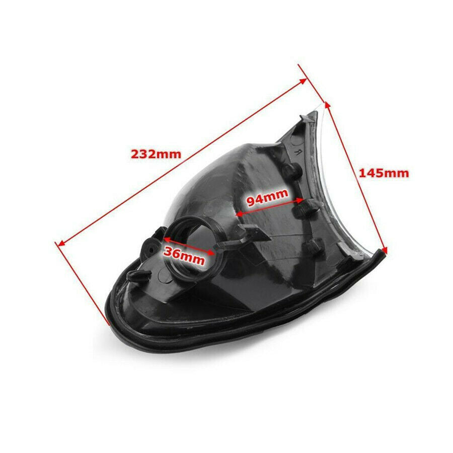 Clear Lens Turn Signal Light For 02-05 BMW E46 3-Series 63137165859 63137165860