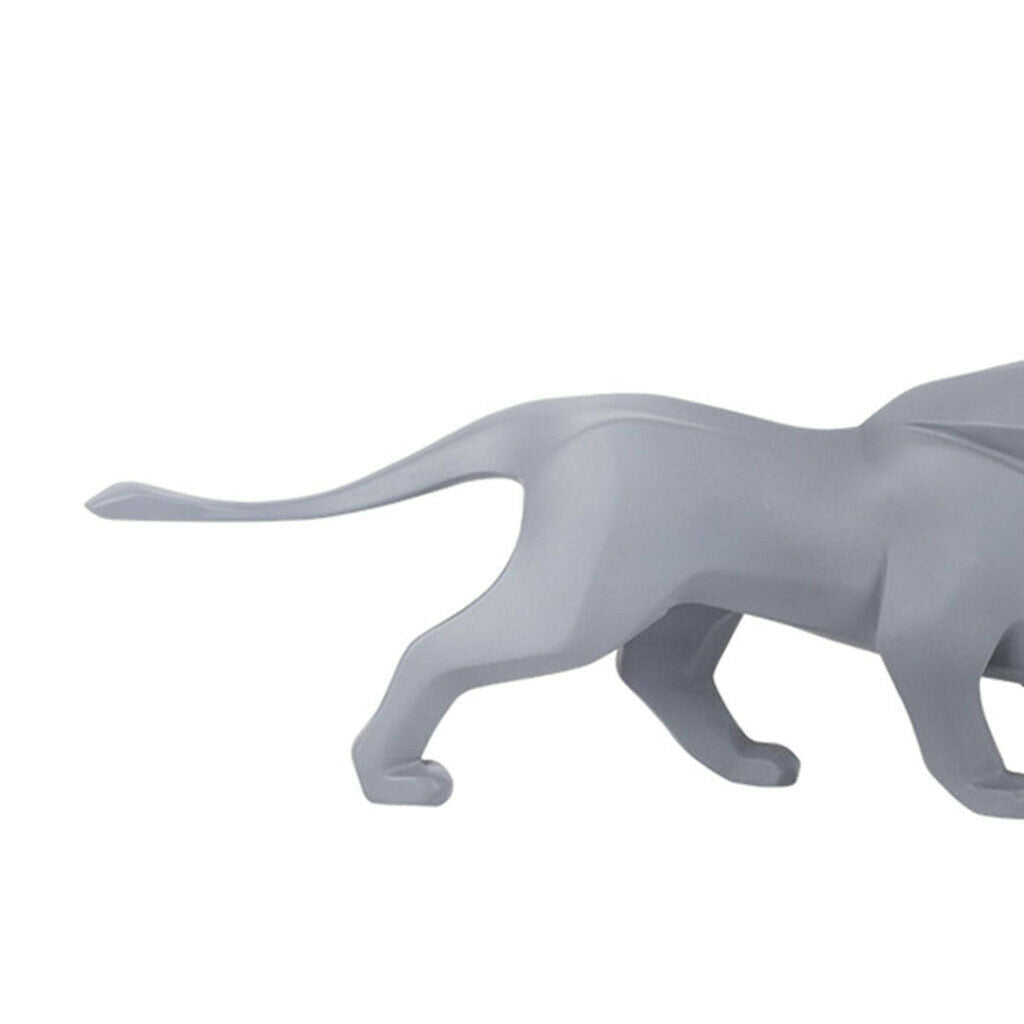 Lion Statue Abstract Lion King Animal Sculpture Craft Hotel Shelf Ornaments