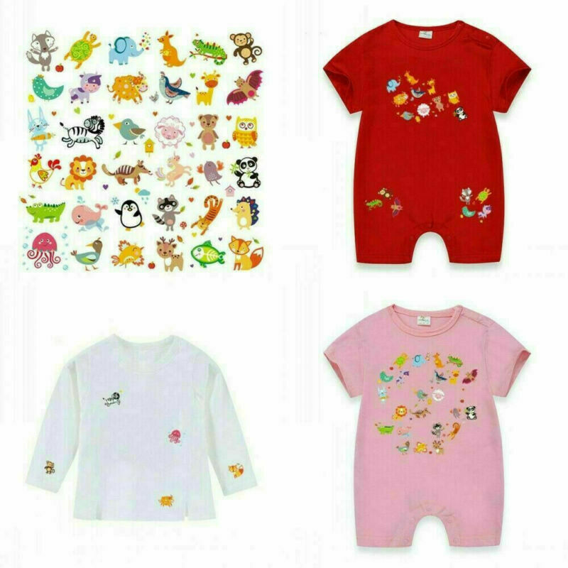 Cute Embroidered Cartoon Animal Patches Applique Iron On Patch Children Clothes