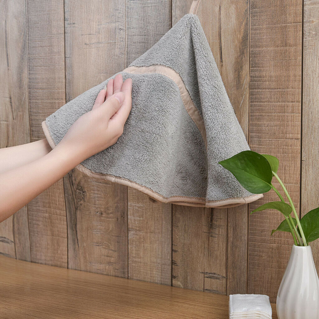 3pack Kitchen Face Towels Thicken Washcloth Towelette Highly Absorbent