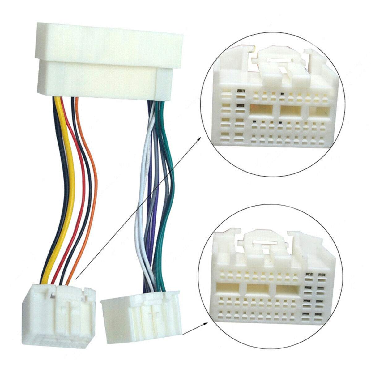 1 Set Car Stereo Wiring Harness Connector For Hyundai Elantra/Mistra 2016-2017