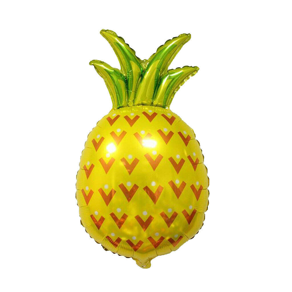 Pineapple Banner Pineapple Balloons Tropical Decoration Pineapple Party