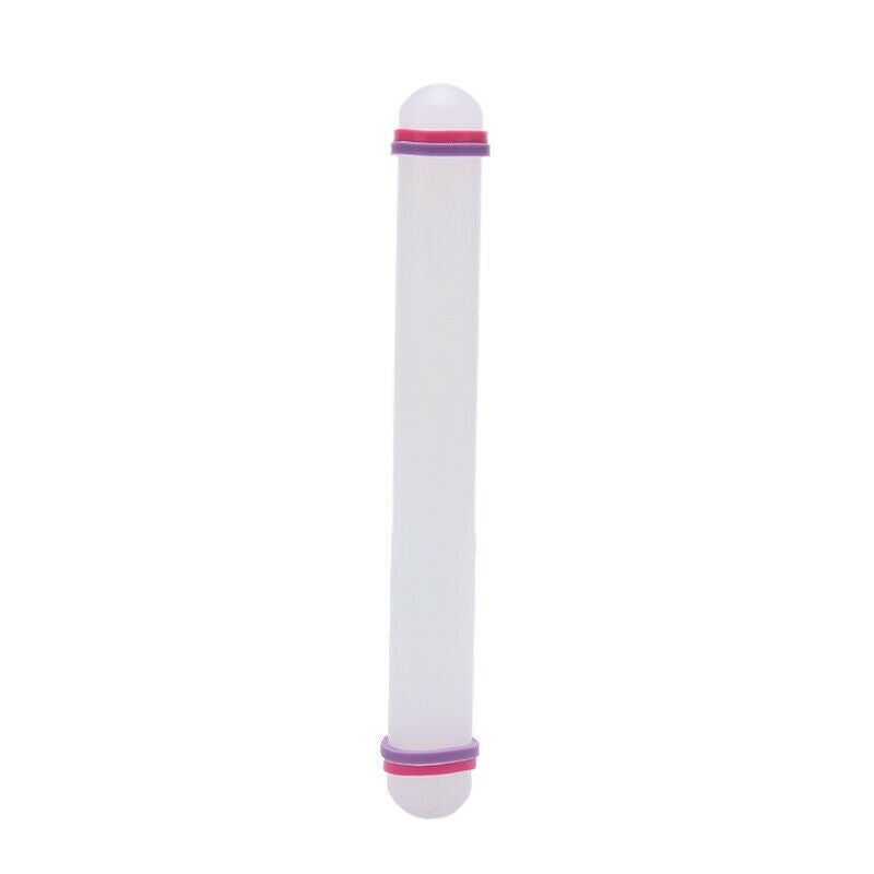 23cm Kitchen Rolled Fondant Tools Silicone Rolling Pin Cupcake Decorating.l8