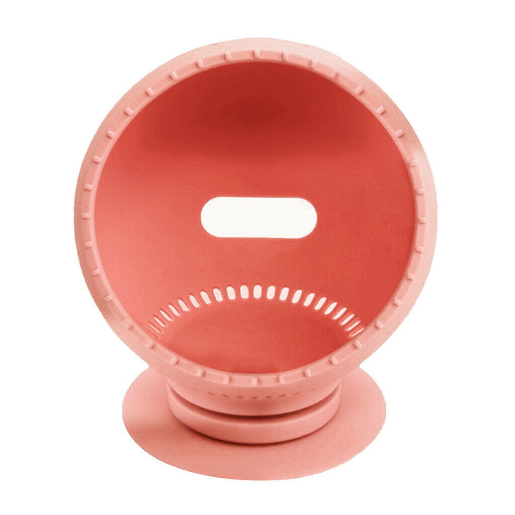 For Echo Spot 360 Rotation Silicone Protective Sleeve Case Protector pink