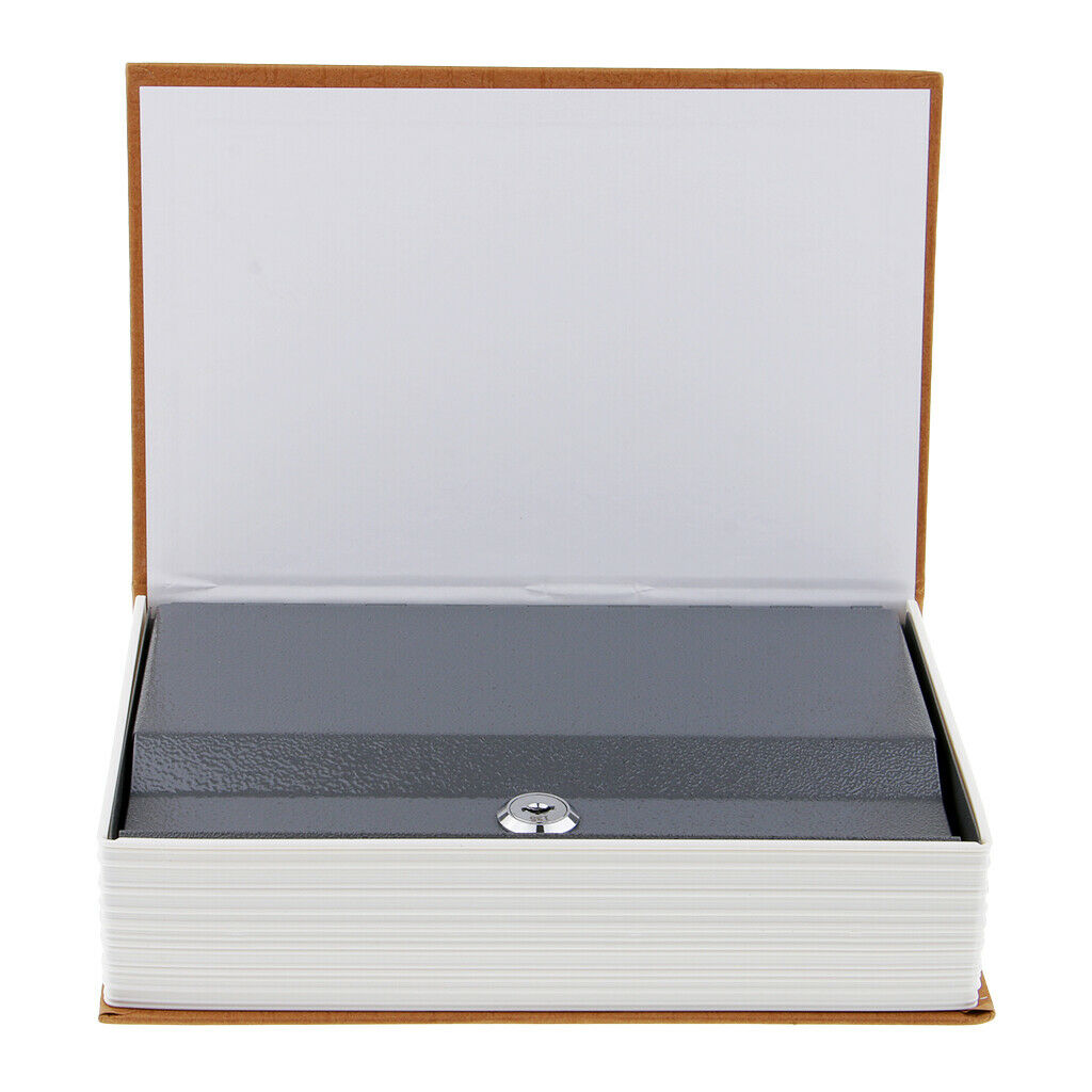 Money Box w/ Keys Jewelry Storage Case Piggy Bank Hidden Safe Box Yellow