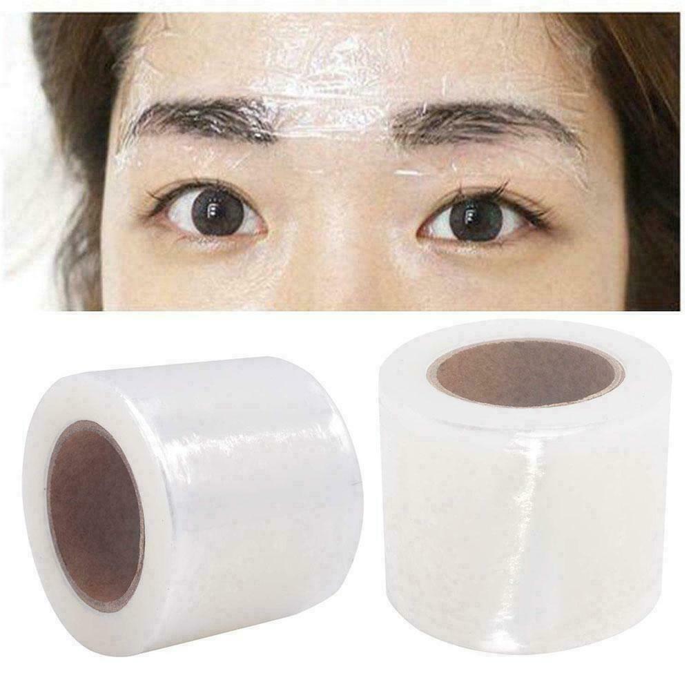 Transparent Plastic Cling Film For Tattoo Wrap Beauty Semi Eyebrow B2D8
