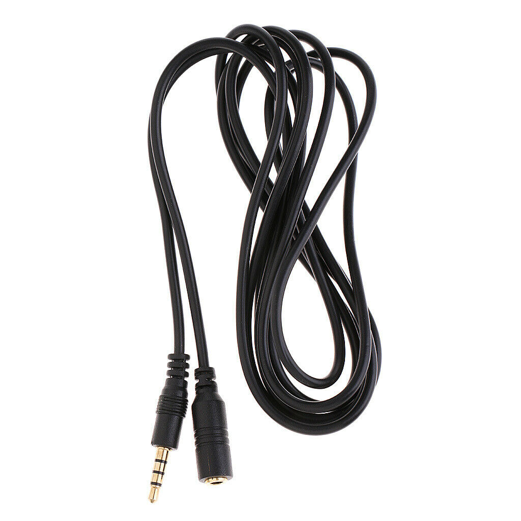 2m Audio Cable Headphone Microphone Jack 3.5 Extension Cable for Phone Parts