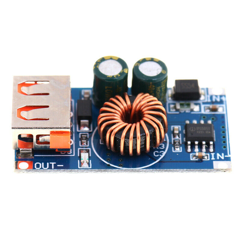 USB DC Step Down Module 12V 24V To QC3.0 Phone Fast Charge for Huawei Samsun Lt