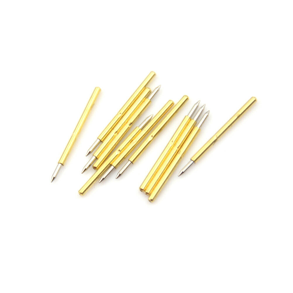 100pcs P75-B1 Dia 1.0mm Cusp Spear Spring Loaded Test Probes Pogo Pins to.l8