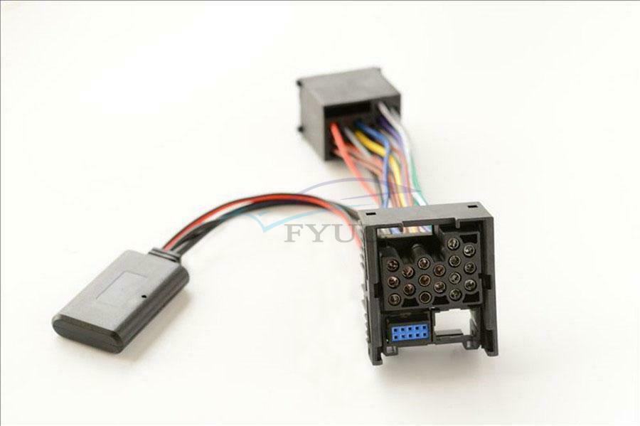1PCS For BMW E46 3 Series 10-pin AUX IN Car Radio Bluetooth Audio Adapter Cable