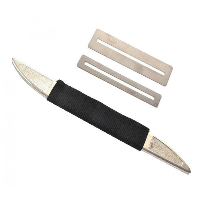 Guitar Luthier Fret Crown Luthiers Tools File & Fingerboard Guards Set