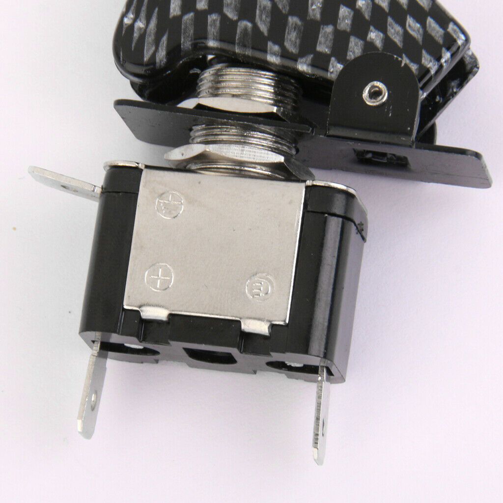 DC12V Flip-Up Ignition Switch LED Toggle for  Car Truck Boat Motorcycle