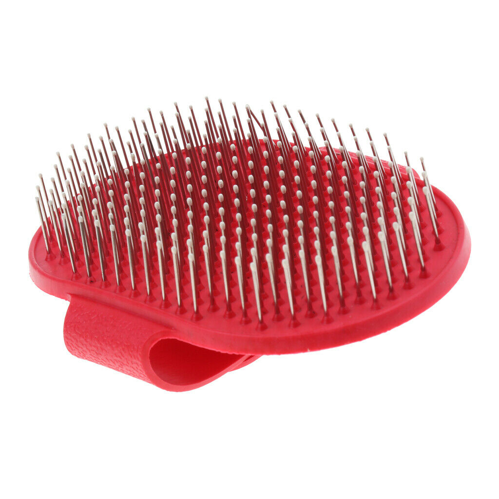 Pet Kitty Puppy Grooming Brush Soft Massage Slicker Hair Comb Clean Thoroughly