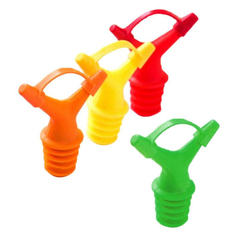 Plastic Oil Bottle Mouth Stopper Sauce Bottles Nozzle Caps Wine Stopper